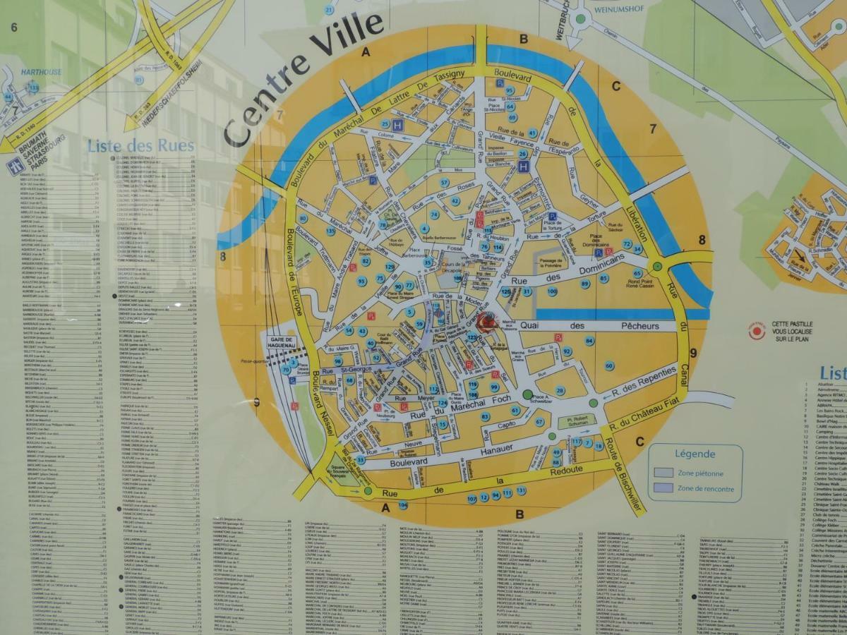 Appart'Azur Haguenau - Centre Grand'Rue - Logements Entiers Pour Voyageur Pro Екстер'єр фото